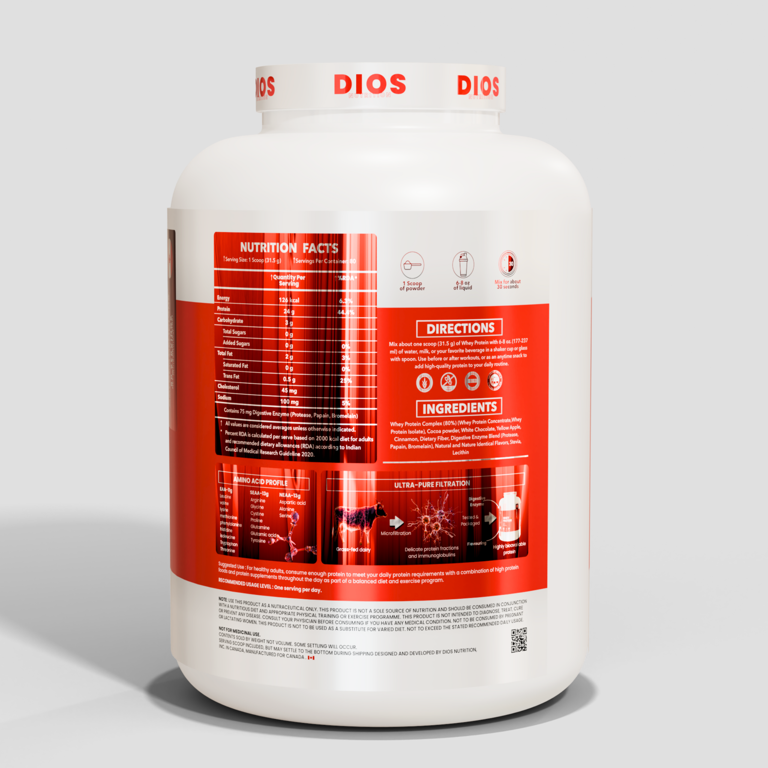 WHEY PROTEIN 5.5LBS - Image 2